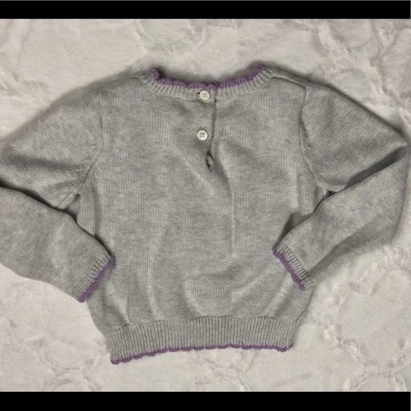 Gymboree Gray Owl Sweater size 2T - Picture 6 of 9